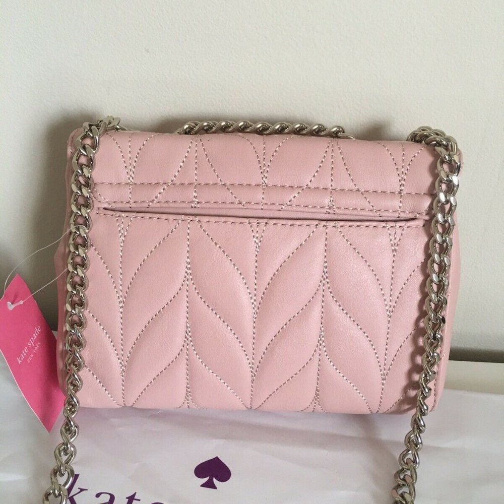 Kate Spade Briar Lane Quilted Emelyn Rosy handbag - Picture 6 of 8